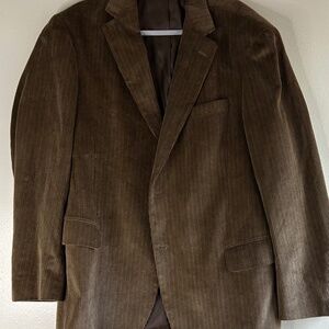 Dockers Men’s Brown Suit Jacket – Size L, Classic Formal Blazer